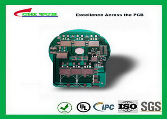 Κίνα Ο πίνακας PCB αργιλίου των οδηγήσεων τύπωσε τον πίνακα κυκλωμάτων με την πράσινη μάσκα ύλης συγκολλήσεως 1.2MM 1W προμηθευτής