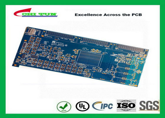 καλής ποιότητας Μπλε 20 χρυσή 0.25mm πρωτοτύπων 3.5MM PCB στροφής στρώματος γρήγορη τρύπα βύθισης προμηθευτές